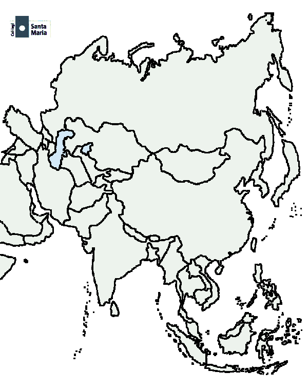 Mapas Mudos Gratis Mapa Mudo De Asia 8579